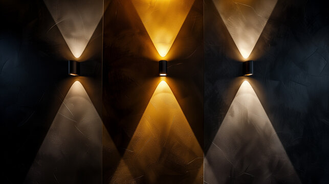 Wall Lights Casting Shadows