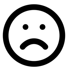 Sad face