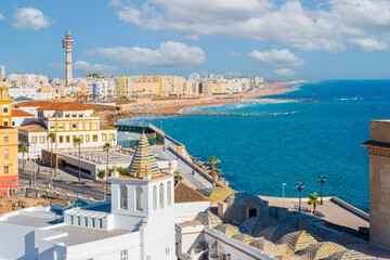 View of the city of Cádiz from the Cathedral of Santa Cruz. © Analisisgadgets