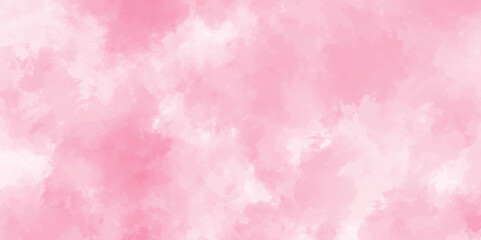 Fototapeta premium Abstract colorful background with bokeh .Delicate sepia background with paint stains watercolor texture .subtle watercolor pink gradient illustration. 