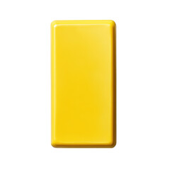 A yellow box with a transparent background