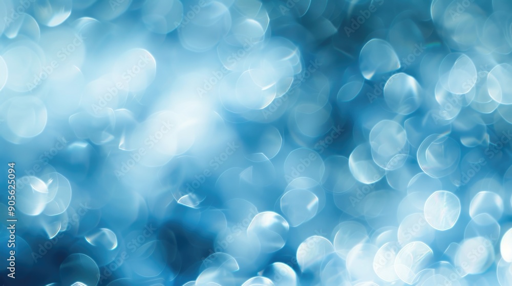 Aufkleber the image is a blue background with a lot of small circles. the circles are of different sizes and a