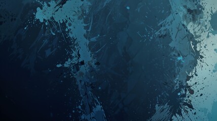 Fototapeta premium An Abstract Symphony in Blue