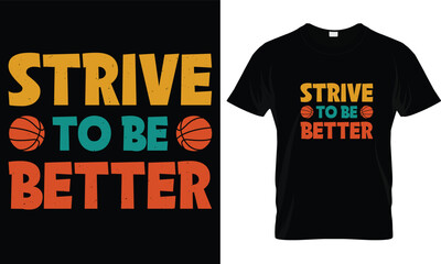 Basketball t-shirt design vector graphic. 
