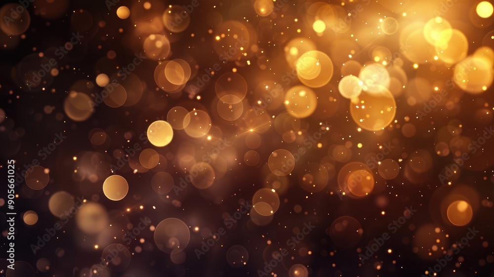 Poster beige bokeh abstract background with copy space for business website design