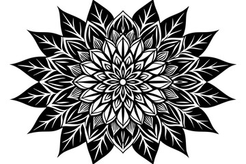 Indian mandala vector object for design