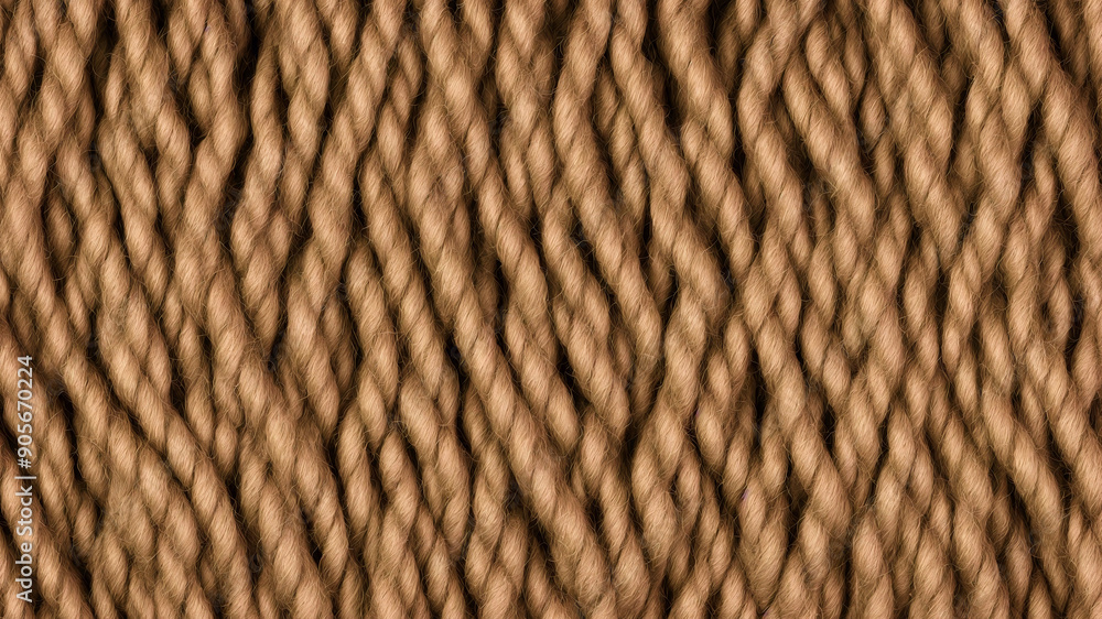 Poster burlap texture close up. fabric fibers
