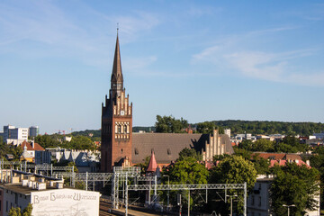 Fototapeta premium Kolegiata Rzymskokatolicka pw. Najświętszego Serca Jezusowego w Gdańsku 
