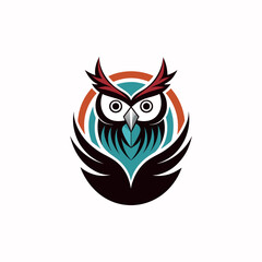 Creative Hands Owl Logo, Cute owl logo, ideal for small shop owner, hand drawing, corporate identity, owl tattoo, vector file, high quality EPS