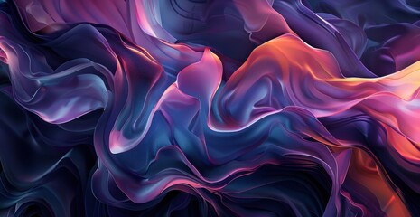 Obraz premium Abstract Swirling Colors