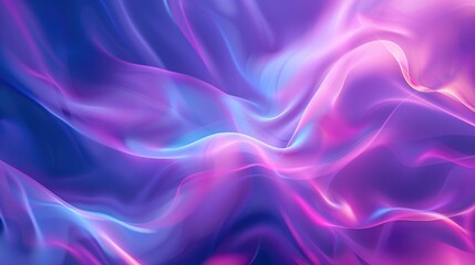 Obraz premium Blurry neon ultraviolet background with soft texture and abstract copy space