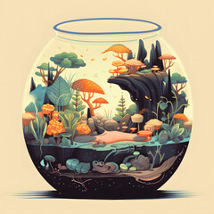 Spherical Aquarium