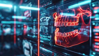 Digital 3D Model of a Human Jaw