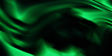 Abstract Noisy Dark Green Colored Grainy Gradient Background Noise Motion Blur Trendy Grain Backgrounds For Banner, Poster, Wallpaper, Backdrop, Presentation