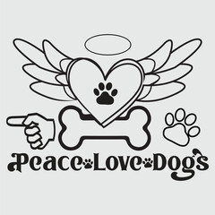 Boho Memorial Dog Svg design