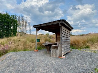 Stempelstelle 48 der Harzer Wandernadel / Stierbergsteich