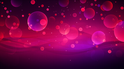 Purple Dots Circles Balls on Red Background, Abstract Image, Texture, Pattern, Wallpaper, Cover and Screen of Smartphone, Cell Phone, Computer, Laptop, 9:16 and 16:9 Format