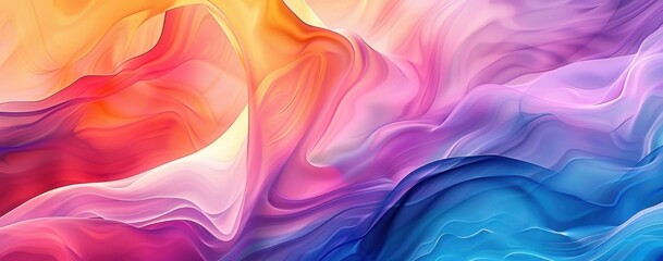 Obraz premium Abstract Colorful Swirls