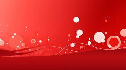 Red Dots Circles Balls on Red Background, Abstract Image, Texture, Pattern, Wallpaper, Cover and Screen of Smartphone, Cell Phone, Computer, Laptop, 9:16 and 16:9 Format