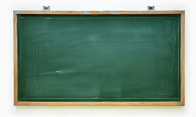 green chalkboard with chalk