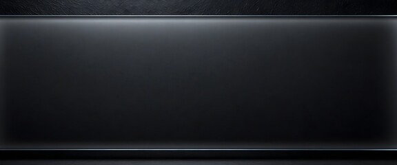 A professional banner with a dark, textured background and a large, smooth, translucent rectangle in the center for clear, legible text or branding, Multiple variations available