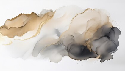 watercolor paint background color beige and grey