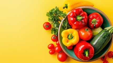 Fresh Vegetables in a Bowl