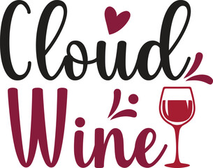 Obraz premium Wine Svg Design