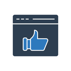 Like Icon - Thumbs Up Icon