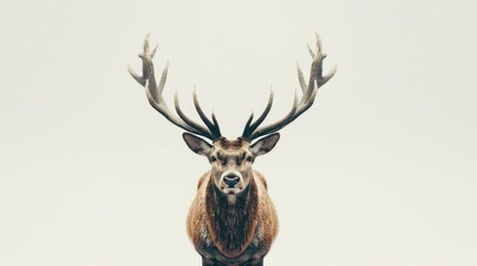 Majestic Stag Portrait