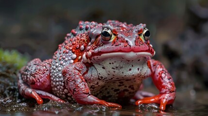 Red-Spotted Amazonian Tree Frog