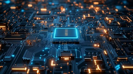 PCB board design background