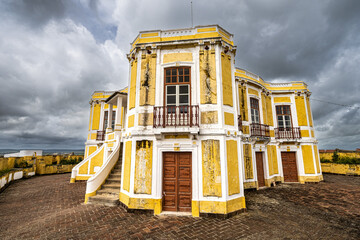 The Fort Nossa Senhora da Graca or Fort Conde de Lippe north of the city of Elvas in Alentejo,...