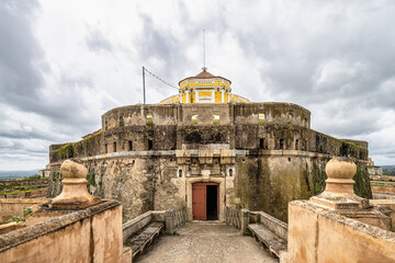 The Fort Nossa Senhora da Graca or Fort Conde de Lippe north of the city of Elvas in Alentejo,...