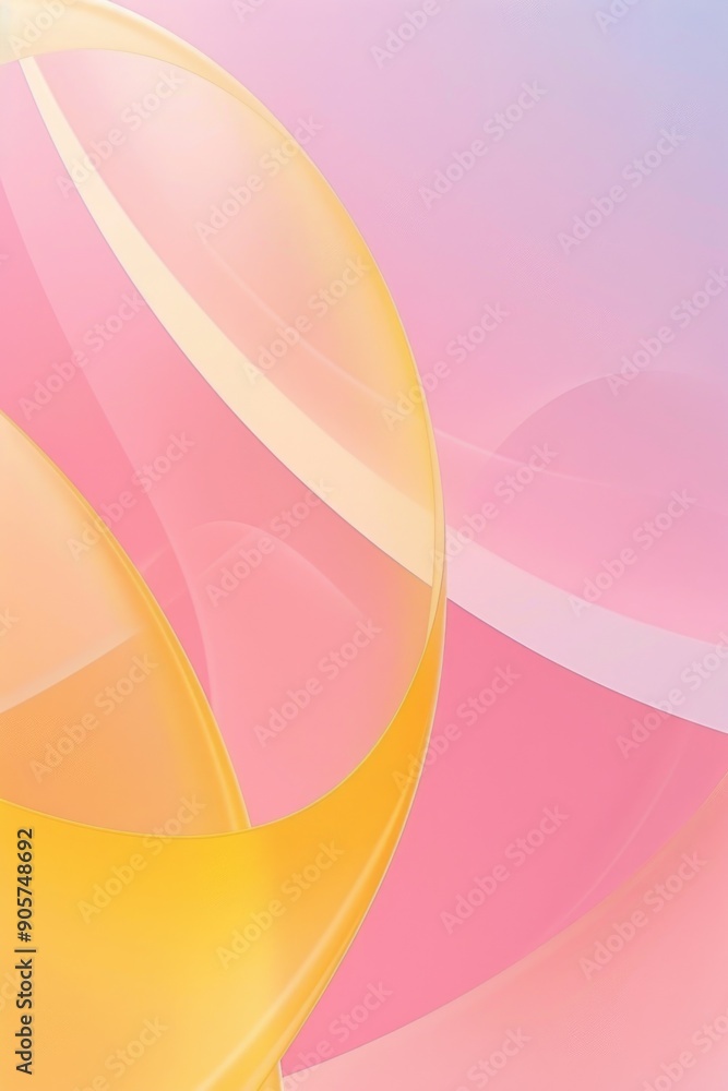 Poster A close-up view of a cell phone placed on a flat surface, ready for use