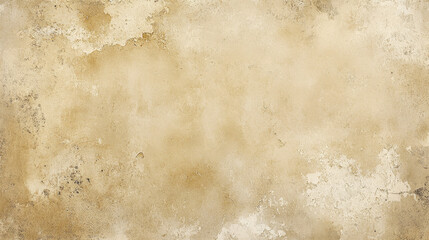 Fototapeta premium Cream-colored old paper with a sepia tan backdrop. The texture resembles tan parchment, creating a beige, rustic antique effect. The soft, worn parchment has a light, slab tile appearance.