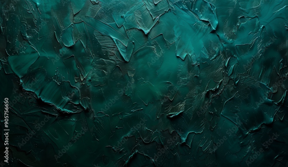 Poster texture background with green abstract texture. wall structure and grunge canvas with green grunge t