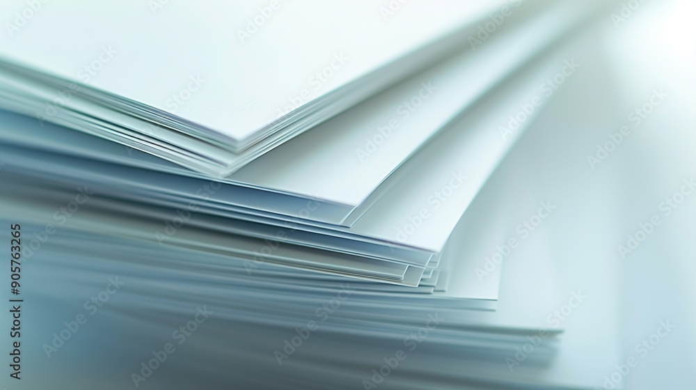 Poster detailed macro shot of educational flashcards on white background with copy space for text overlay i