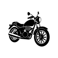 Obraz premium motorcycle isolated on white background illustration