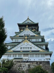 Fototapeta premium osaka castle, japan