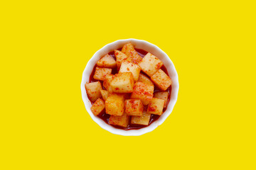 Daikon Kimchi. Tasty and spicy