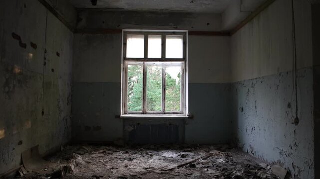 old abandoned building