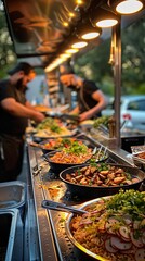 Food Truck Buffet: A Delicious Array of Dishes
