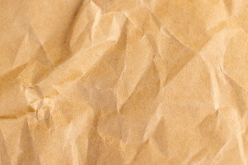 old paper bag for goods made of recycled paper