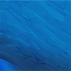 abstract blue background with waves, suitable for decorating walls, fabrics, covers, wallpaper