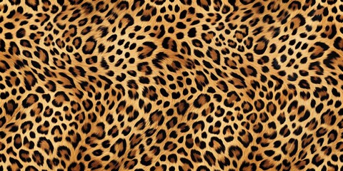 Leopard Fur Seamless Pattern, Animal Print, Wild Texture, Jungle Design, leopard, fur, pattern