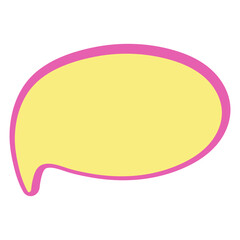 Funny Cartoon Speech Bubble