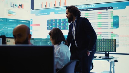 Chief executive officer supervising accounting activity to evaluate the financial operations...