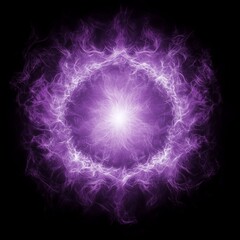 Naklejka premium Purple Energy Sphere
