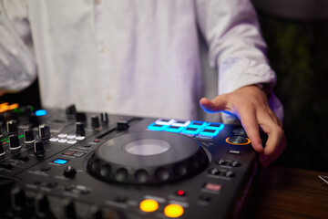 Audio Mixing Console in a Recording Studio with advanced sound production capabilities
